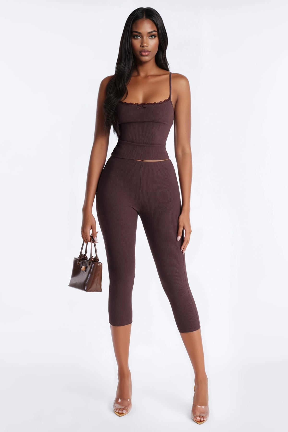 Stirling Snatched Capri Pant Set