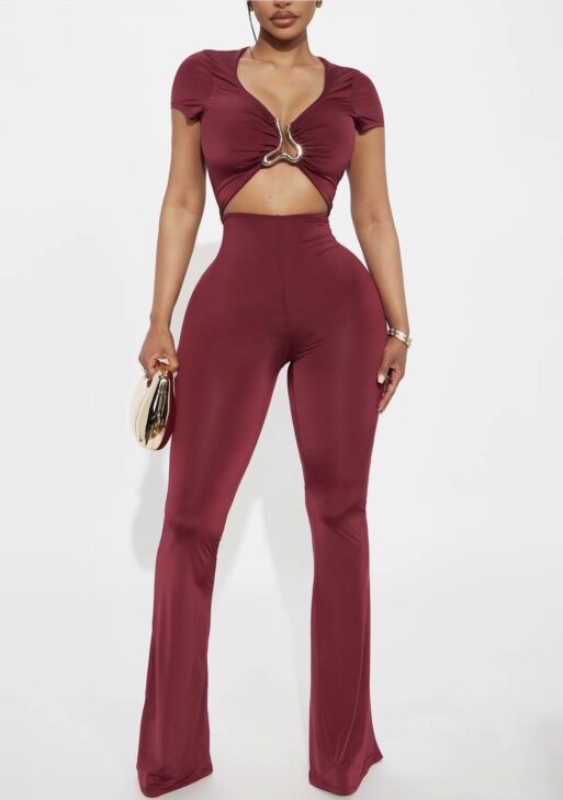 cut out jumpsuit