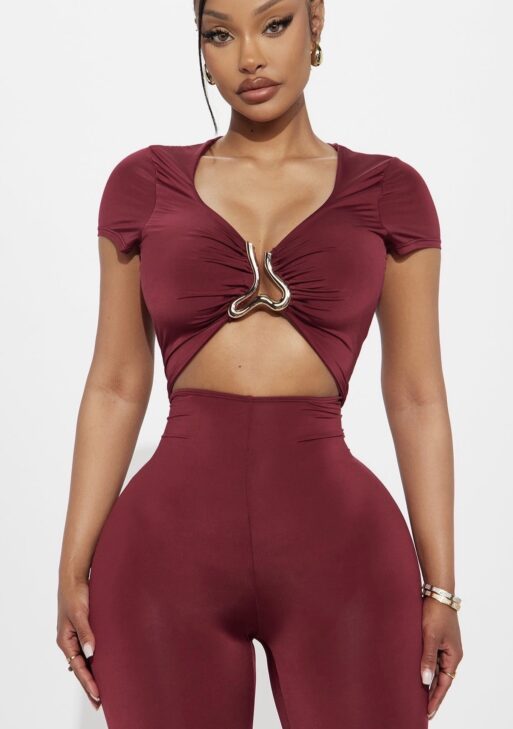 cut out jumpsuit